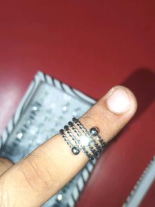 Cute Silver Rings 💍 pack of 2 offer