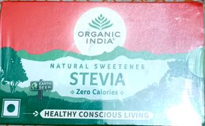 Organic India Stevia Sachets