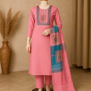Cotton Salwar Kameez Suit