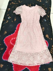 Lace Fit &amp; Flare Dress