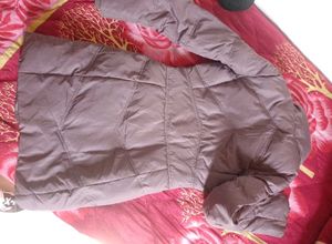 Long Winter Overcoat Style Puffer Jacket