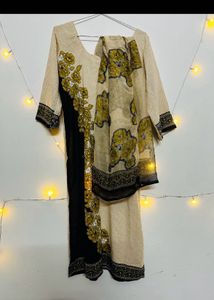 Kurti with dupatta