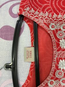 Zola Bandhani Print Anarkali Kurta