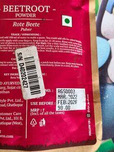 Beetroot Powders