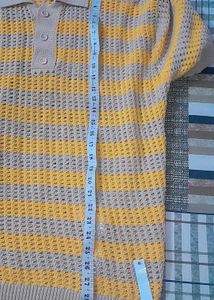 trendy mens crochet top
