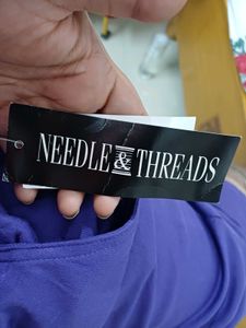 Purple Capri Pants with Detail