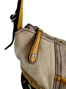 Vintage Etienne Aigner Yellow Brown Tan Handbag