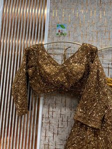 ✨️Golden Handwork Lehga✨️