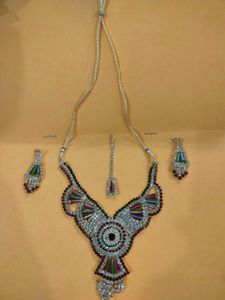 Elegant Crystal Jewelry Set 👑🥰