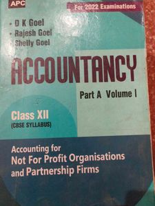 Class XII Accountancy