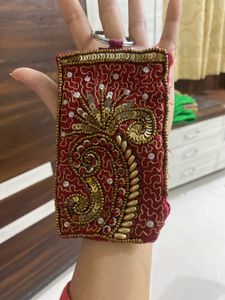Embroidered Pouch