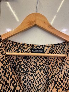 Printed Mini Dress