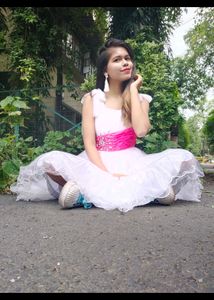 White & Pink birthday Party 👗💖