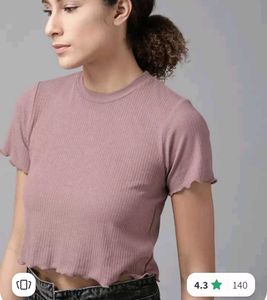 Ribbed Crop Top