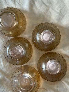 Set of 5 Glass Bowls