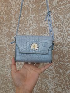 Blue Sling Bag