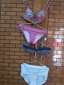 Combo Of Four Imported Fabric Bra