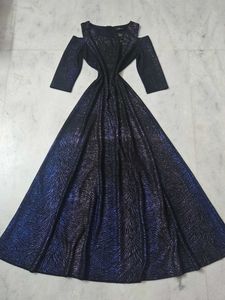 Sparkling Cold Shoulder Gown