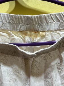 Avaasa Paisley Print Straight Pants Size XL