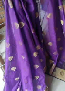 Saree With Stiched Blouse