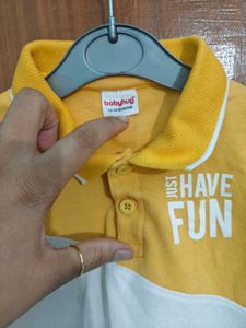 Babyhug T-shirt 💛 FUN 🫰🏻