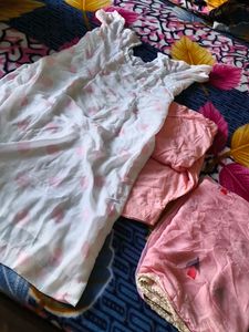 Pink Salwar Suit Set - Gently Used