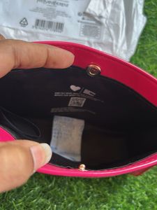 YSL Pink Pouch