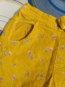 Baby Girl Yellow Jeans