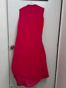 Pink &amp; Orange Kurta