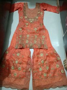 Elegant Embroidered Suit Set