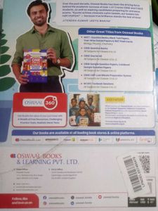 Oswall Previous Year Paper Book For Class 12th