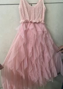 Pink Tulle Party Dress