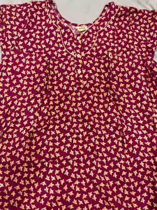 Patterned Night Suit
