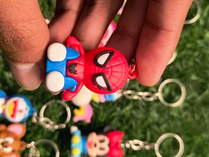 Pack Of 13 Premium Quality Silicon Key Chain