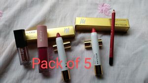 Pack Of 5 Myglamm Lipstick 💄