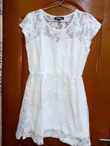 White Lace Dress