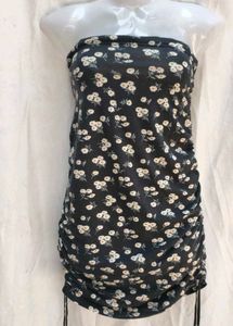 Floral Tube Mini Dress