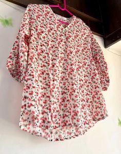 White Floral Co-ord