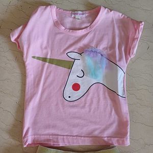 Unicorn Themed Party Dress For Girls