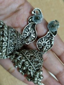 Oxidised Earrings