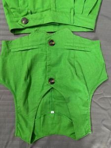 Green Crop Vest With Trouser