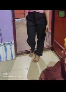 Black Straight Leg Pants
