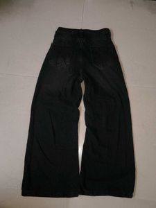 Ultra Baggy Y2k Streetwear Denim Black Washed Jean