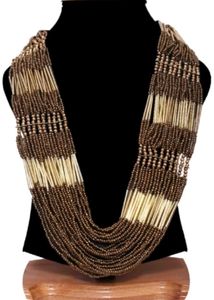 Golden Beeds Necklace..ll