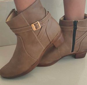 Brown Leather Boots 👢