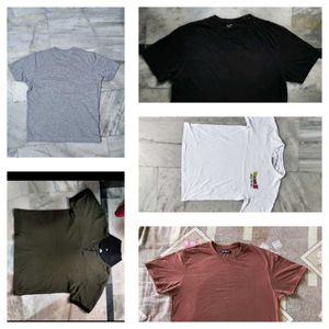 T-Shirt Bundle - Variety of Colors ( 5 t-shirt )