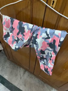 Camouflage Print Leggings gym wear