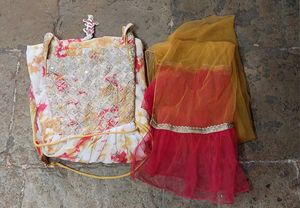 Heavy Ethnic Gown And Dupatta