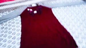 Girls Purple Butterfly sweater