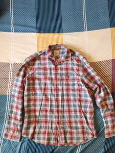 Louis Philippe Plaid Flannel Shirt